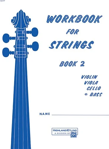 Workbook for Strings, Book 2