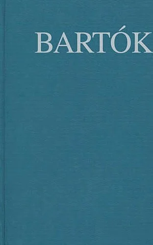 Works for Piano 1914-1920 - Bartok Complete Edition with Critical Report, Volume 38