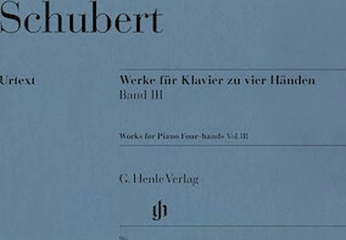 Works for Piano Four-Hands - Volume III