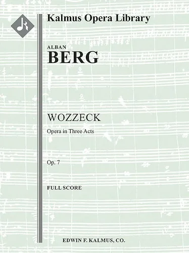 Wozzeck, Op. 7 (Complete Opera)<br>