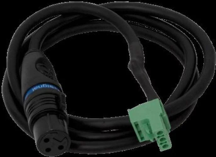 XLR to Phoenix Style Connector (1 Meter w/ 5.5mm P
