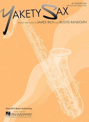 Yakety Sax B Flat Tenor Saxophone With Piano Accompaniment