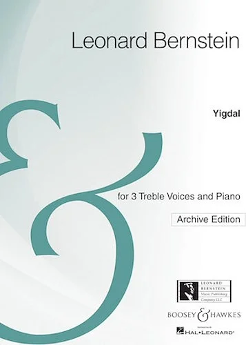 Yigdal - Three Treble Voices and Piano