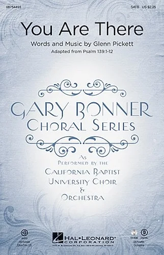 You Are There - Gary Bonner Choral Series