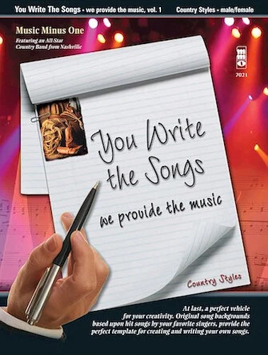 You Write the Songs, Vol. 1: Country Styles - We Provide the Music - Male/Female
