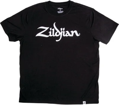 Zildjian Classic Black Logo Tee