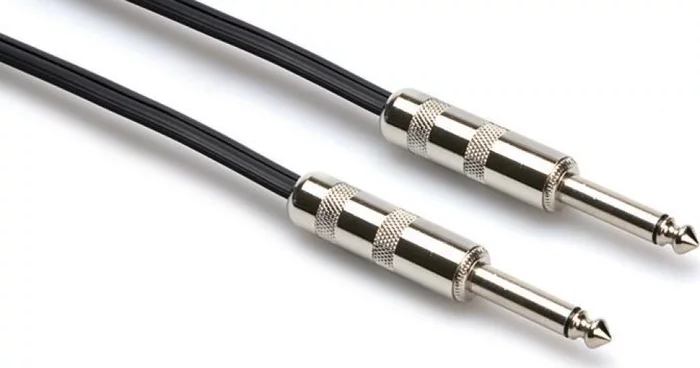 ZIP CABLE 1/4" TS - SAME BK 15FT