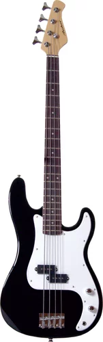 Archer SB10 P-Style Black Electric Bass - Black