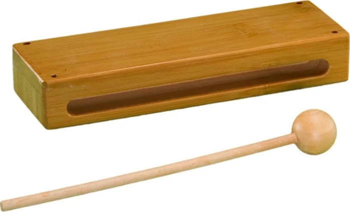 BAMBOO WOOD BLOCK W/MALLET