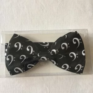 Bass Clef Bow Tie