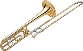 Blessing BTB-88 Artist Series Trombone w/ F Attachment, Traditional Wrap, Lacquered Brass