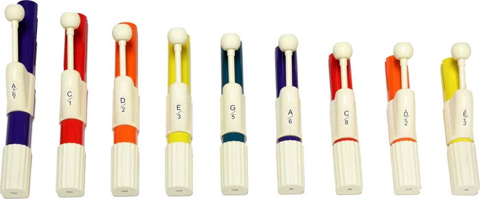 Chroma-Notes Pentatonic Chimes Set in Carry Case