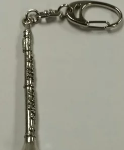 Clarinet Pewter Keychain