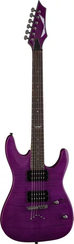 Dean Custom 350 Electric Guitar - Trans Power Purple