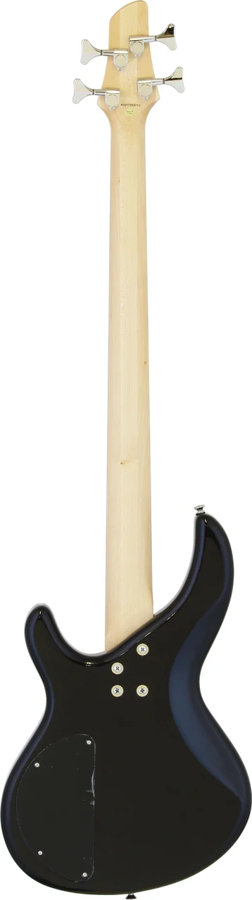 ARIA PRO II ELECTRIC BASS GUITAR METALLIC BLACK | Capital Music Gear