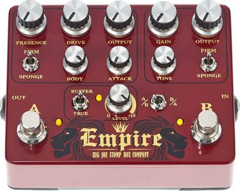 Big Joe Stompbox Company Analog Empire B-502 | Overdrive⁄Distortion |  Capital Music Gear