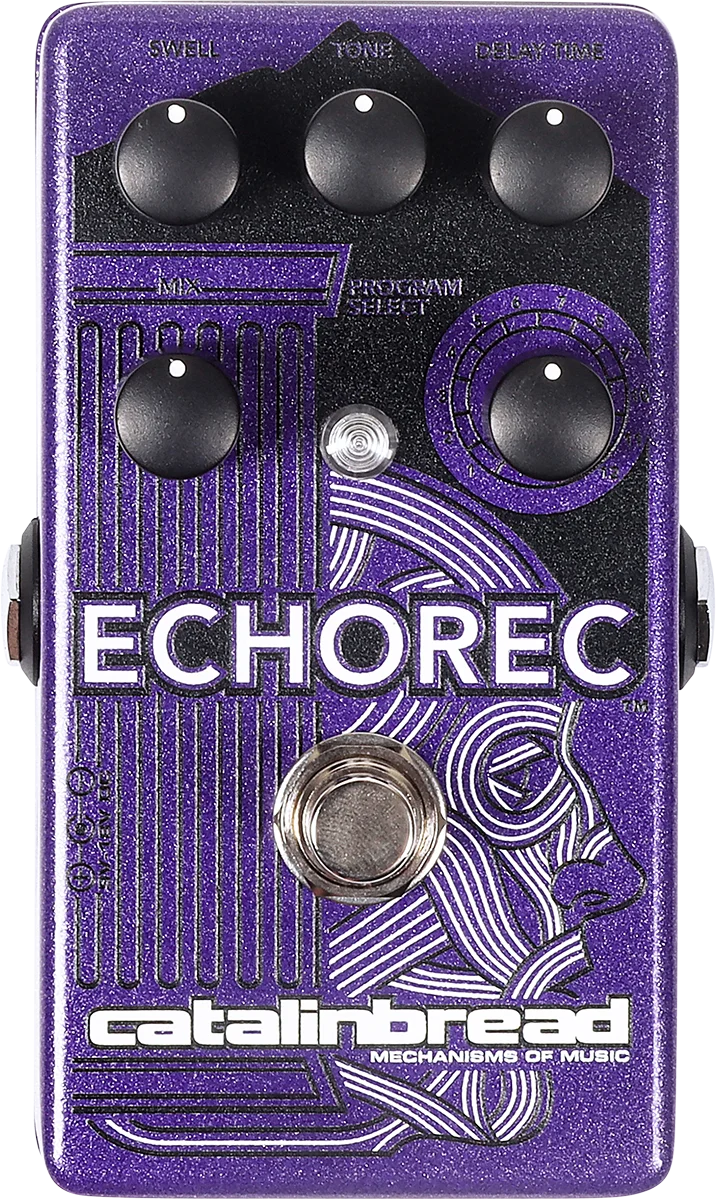 新品 Catalinbread ECHOREC PURPLE GAZE Catalinbread ECHOREC (Purple Gaze Edition) Delay Pedal | Capital