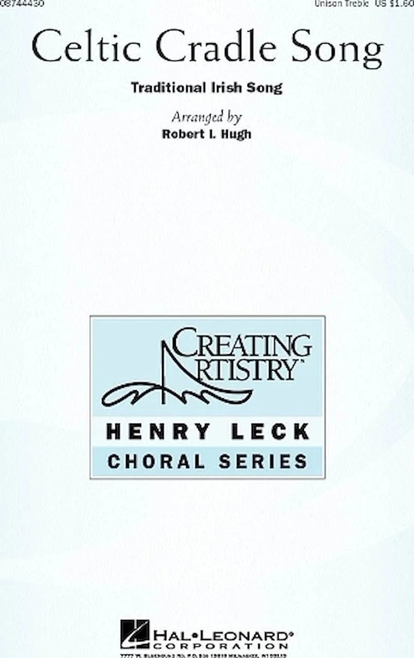 Hal Leonard Celtic Cradle Song Unis Arranged by Robert Hugh for sale