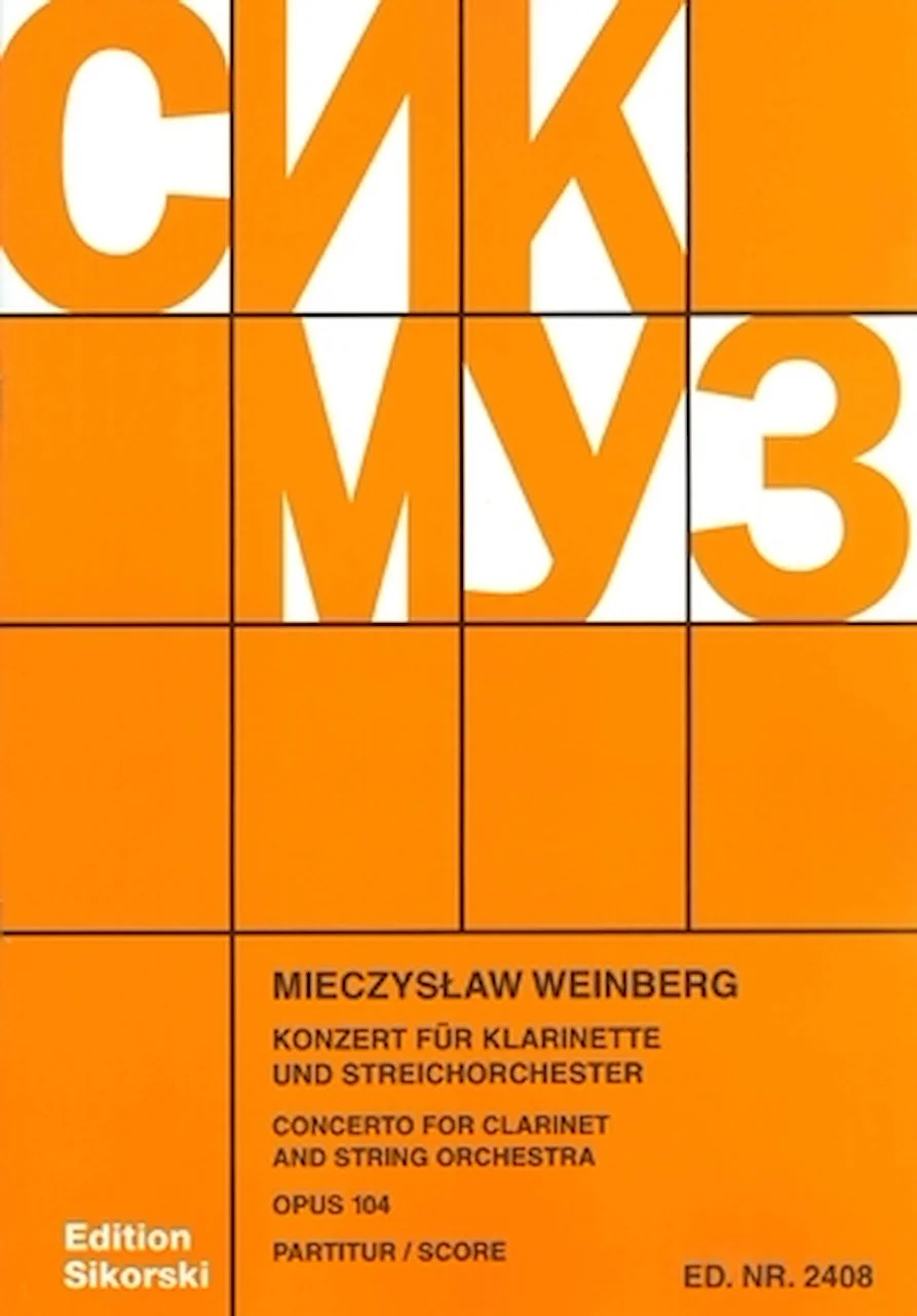 Concerto for and String Orchestra Op. 104 by Mieczyslaw