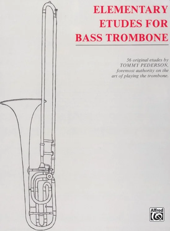 Alfred Publishing 00 Chbk 01025 a Etudes for Bass Trombone Music Book