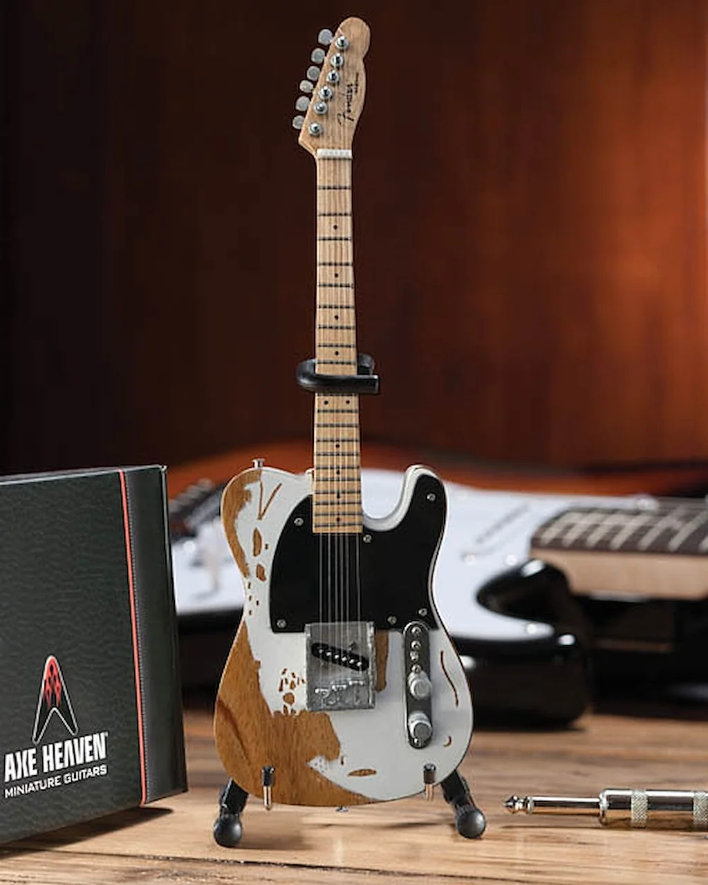 Fender TM Telecaster TM Vintage Esquire Jeff Beck Officially Licensed Miniature Guitar Replica Capital Music Gear