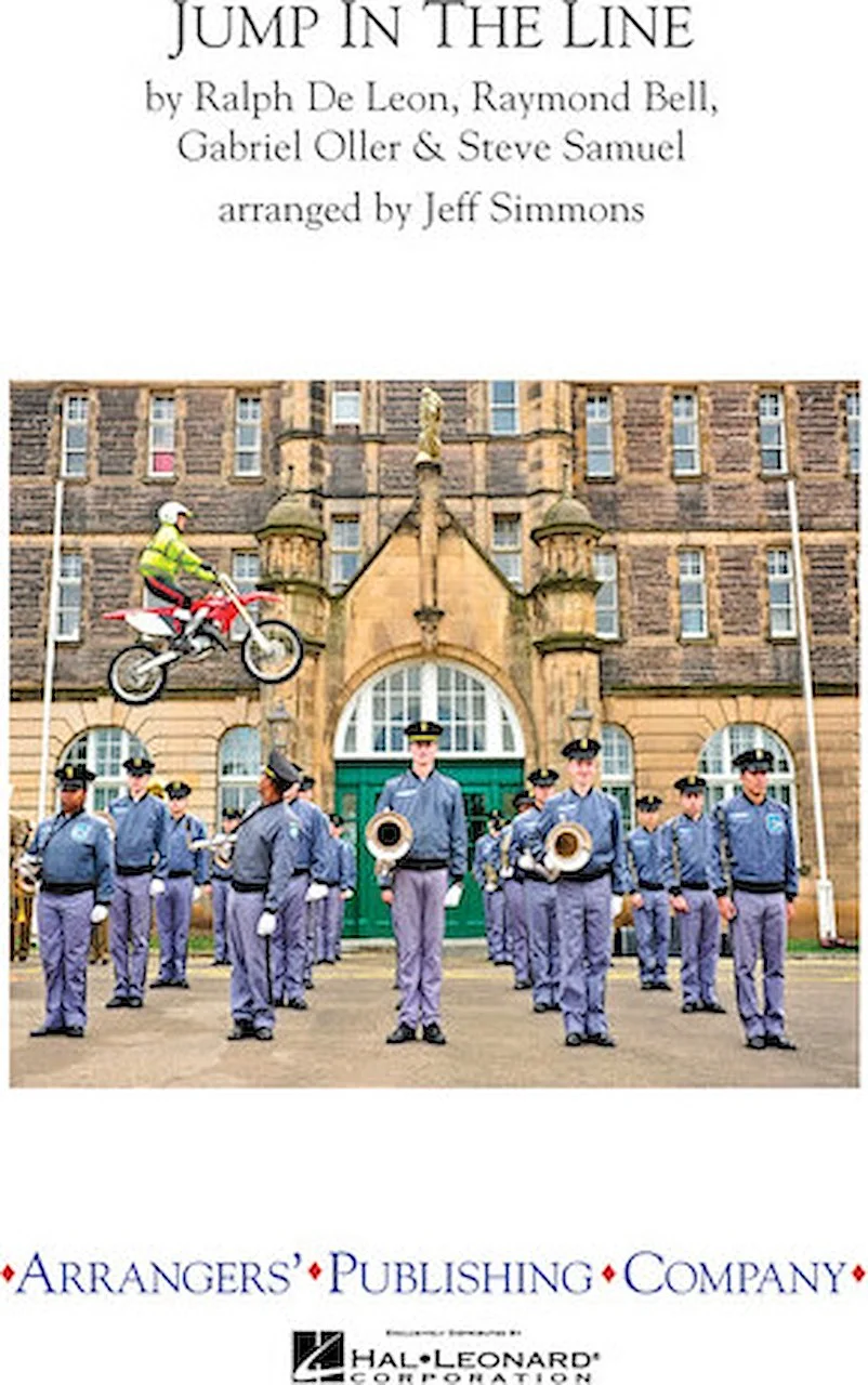 Arrangers Jump in The Line Marching Band Level 3 Arranged by Jeff