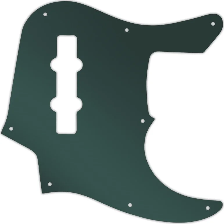 WD Custom Schlagbrett für Fender 22 Bund Longhorn Jazz Bass #10S Rauchspiegel - Bild 1 von 1