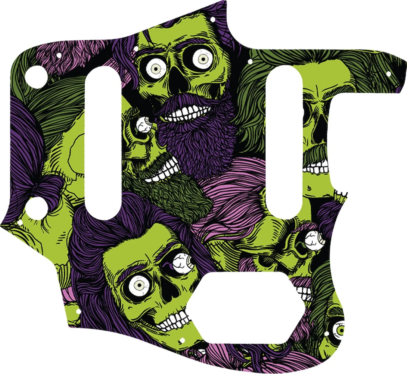 WD Custom Pickguard For Fender American Professional Jaguar - Picture 76 of 88