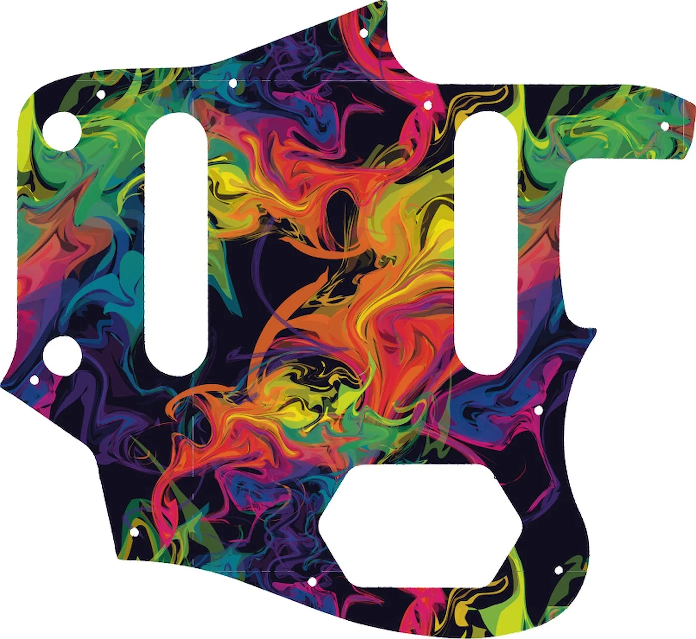 WD Custom Pickguard For Fender American Professional Jaguar - Picture 71 of 88