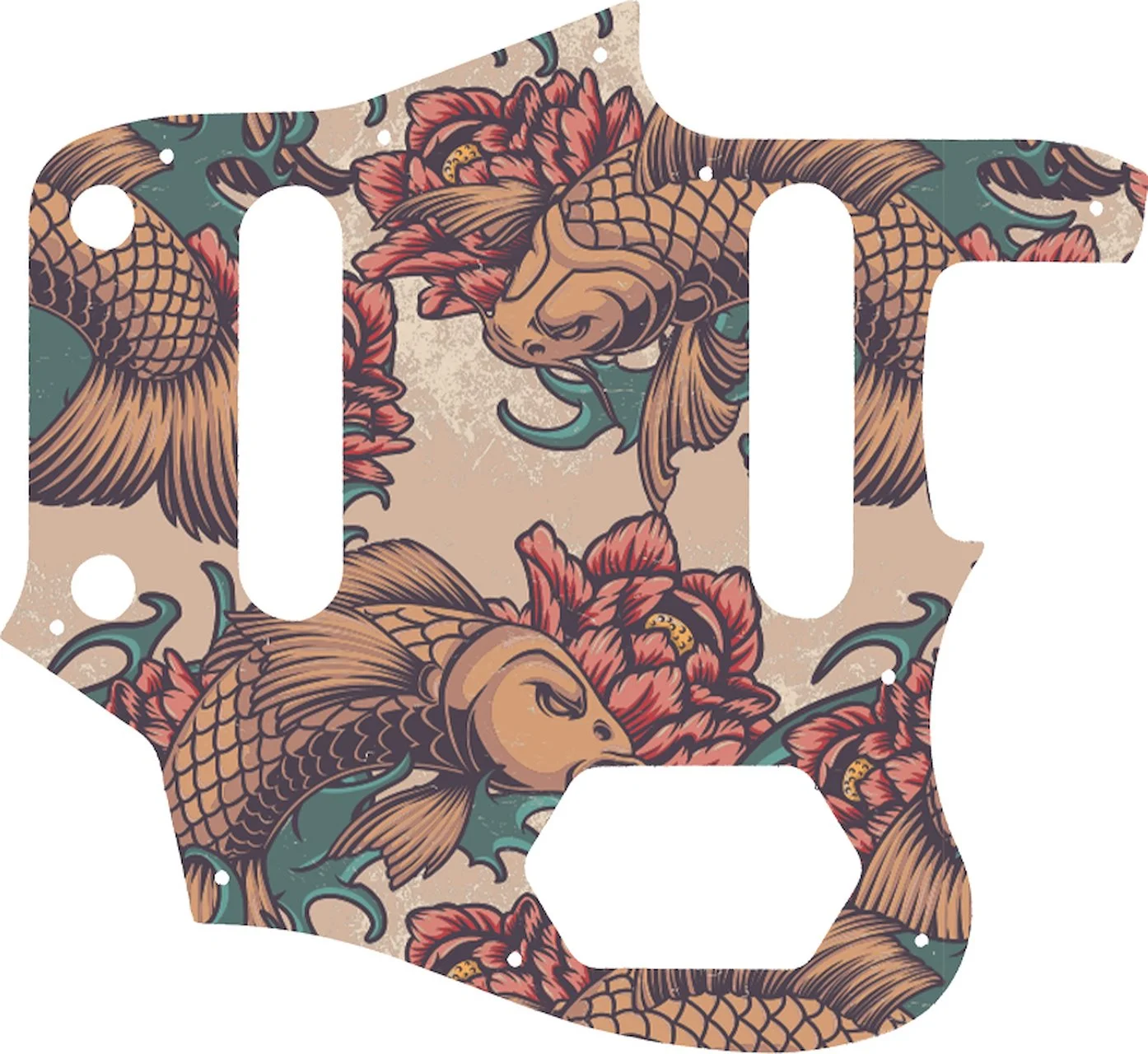 WD Custom Pickguard For Fender American Professional Jaguar - Picture 2 of 88