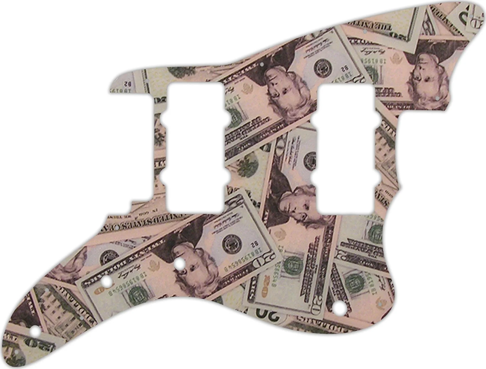 WD Custom Pickguard For Fender American Performer Jazzmaster - Picture 19 of 88