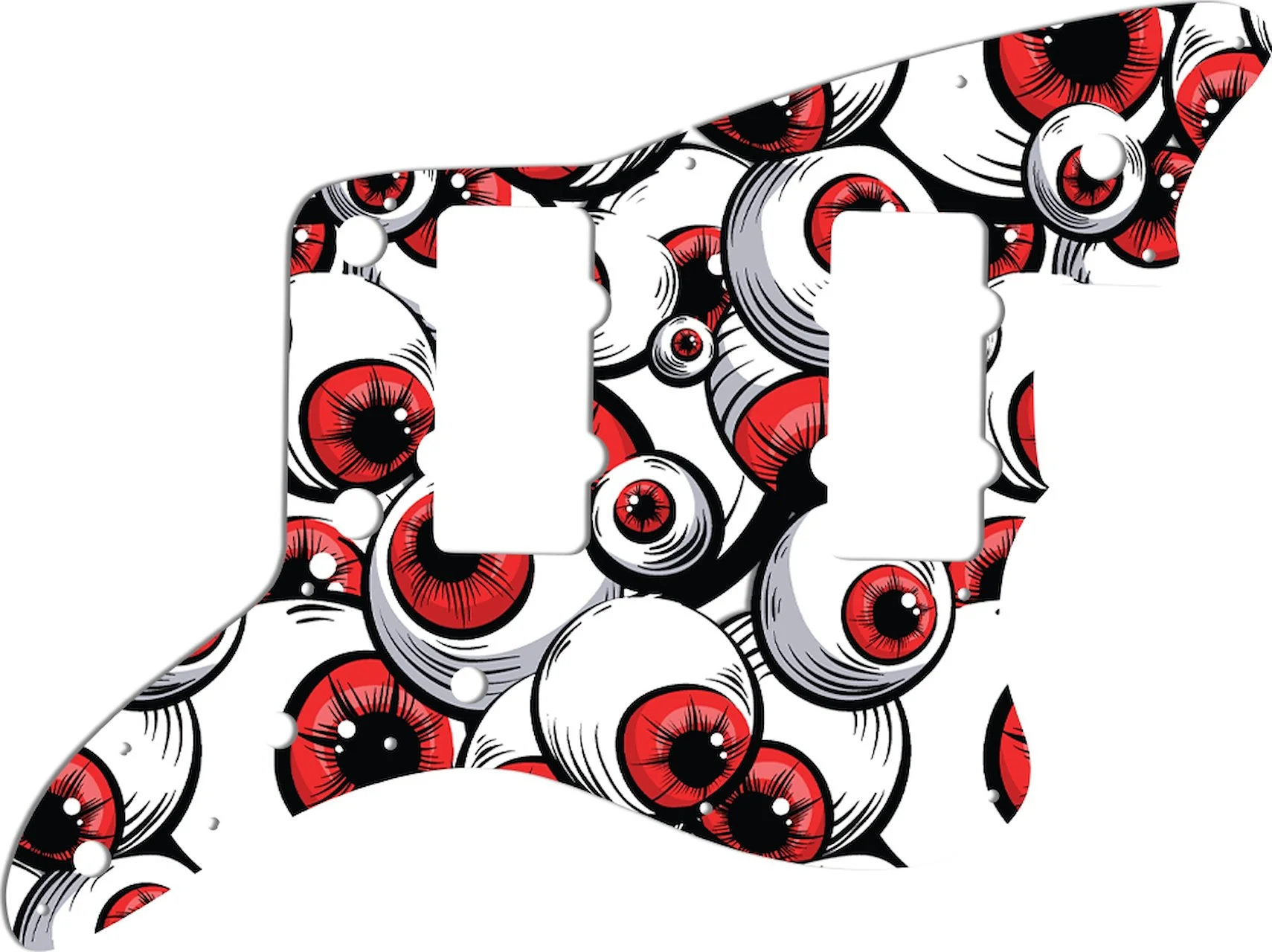 WD Custom Pickguard For Fender American Performer Jazzmaster - Picture 7 of 88