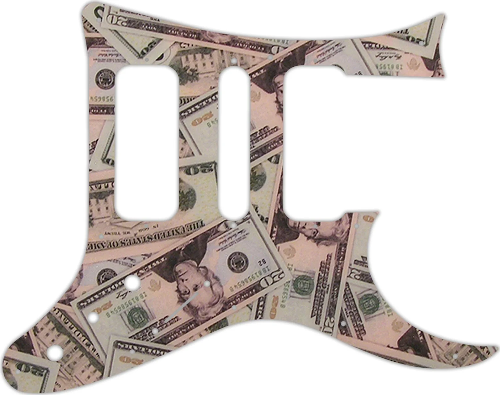 WD Custom Pickguard For Ibanez 8 String TAM10 - Picture 84 of 88