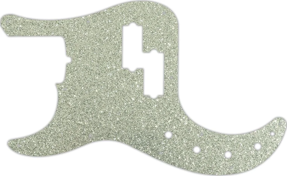 WD Custom Pickguard For Left Hand Fender 2019 American Ultra Precision Bass - Picture 12 of 88