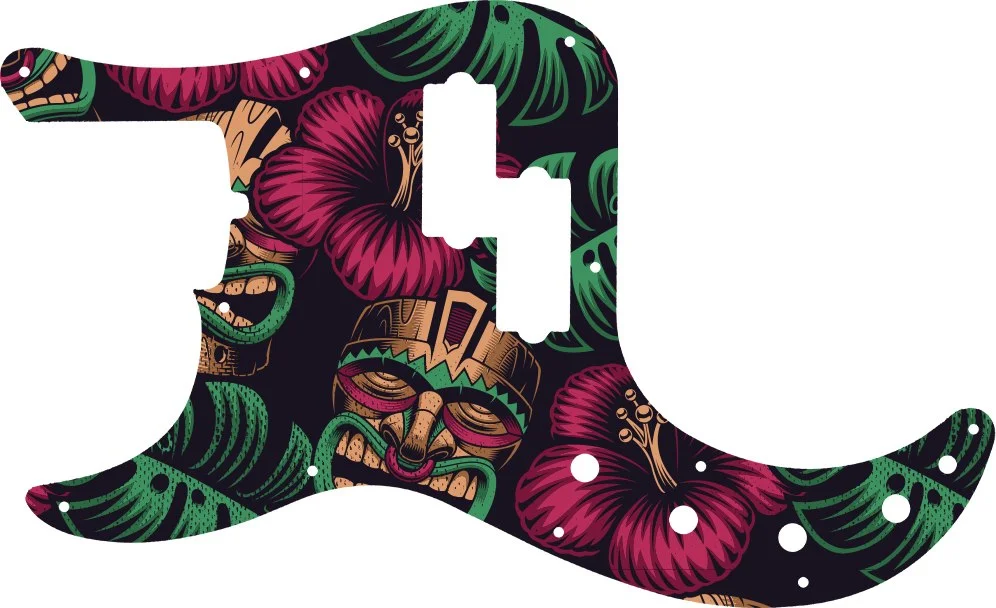 WD Custom Pickguard For Left Hand Fender 2019 American Ultra Precision Bass - Picture 14 of 88