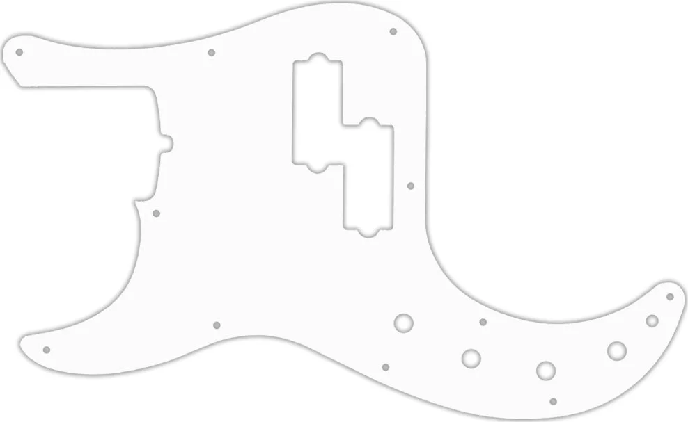 WD Custom Pickguard For Left Hand Fender 2019 American Ultra Precision Bass - Picture 31 of 88