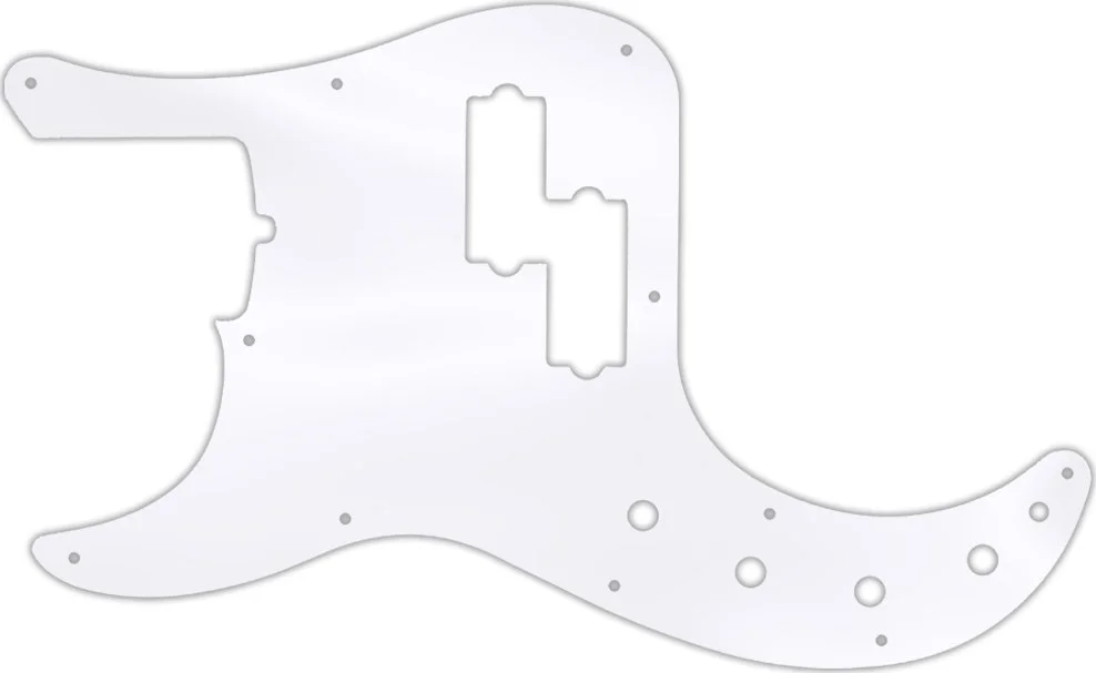 WD Custom Pickguard For Left Hand Fender 2019 American Ultra Precision Bass - Picture 77 of 88