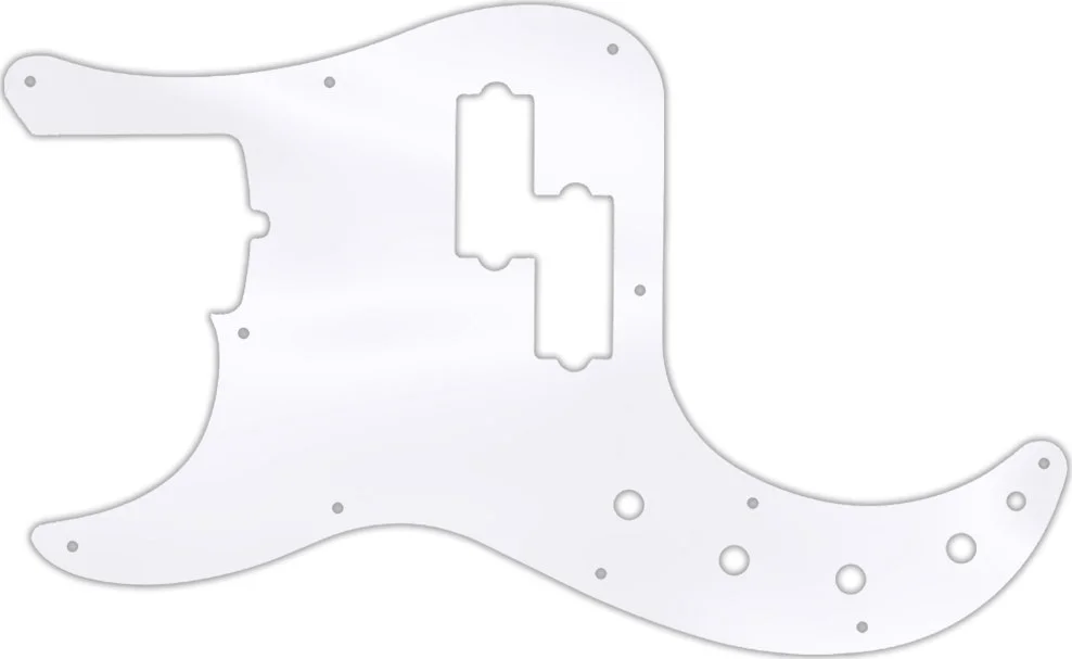 WD Custom Pickguard For Left Hand Fender 2019 American Ultra Precision Bass - Picture 78 of 88