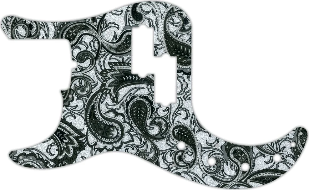 WD Custom Pickguard For Left Hand Fender 2019 American Ultra Precision Bass - Picture 82 of 88