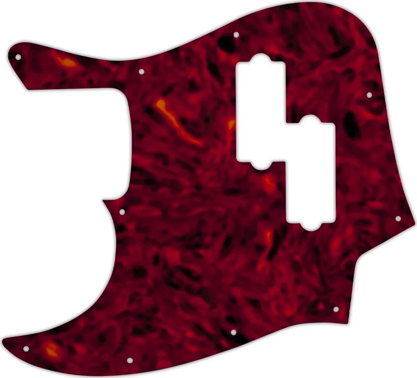 WD Custom Pickguard For Left Hand Fender Blacktop Jazz Bass - Picture 14 of 97
