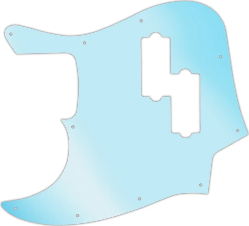 WD Custom Pickguard For Left Hand Fender Blacktop Jazz Bass - Picture 23 of 97