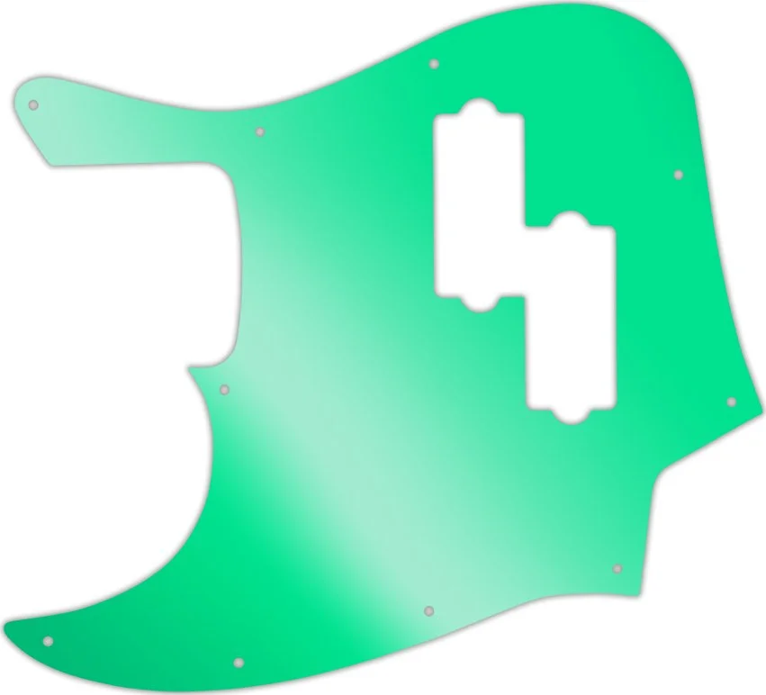 WD Custom Pickguard For Left Hand Fender Blacktop Jazz Bass - Picture 26 of 97