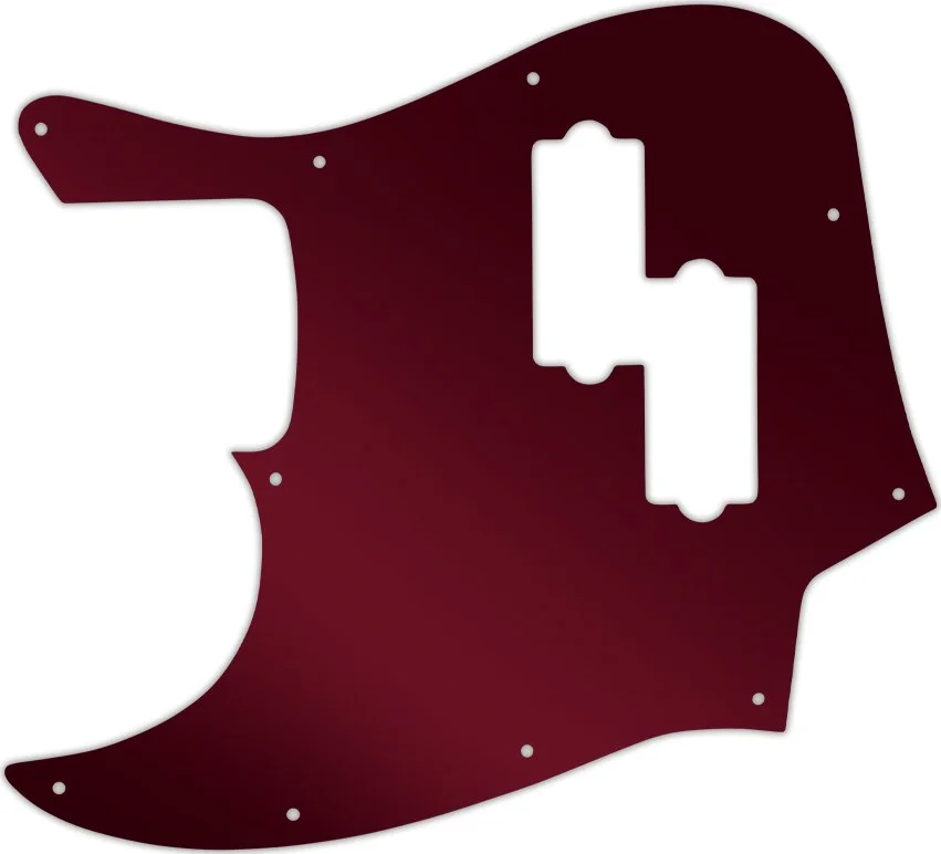 WD Custom Pickguard For Left Hand Fender Blacktop Jazz Bass - Picture 30 of 97