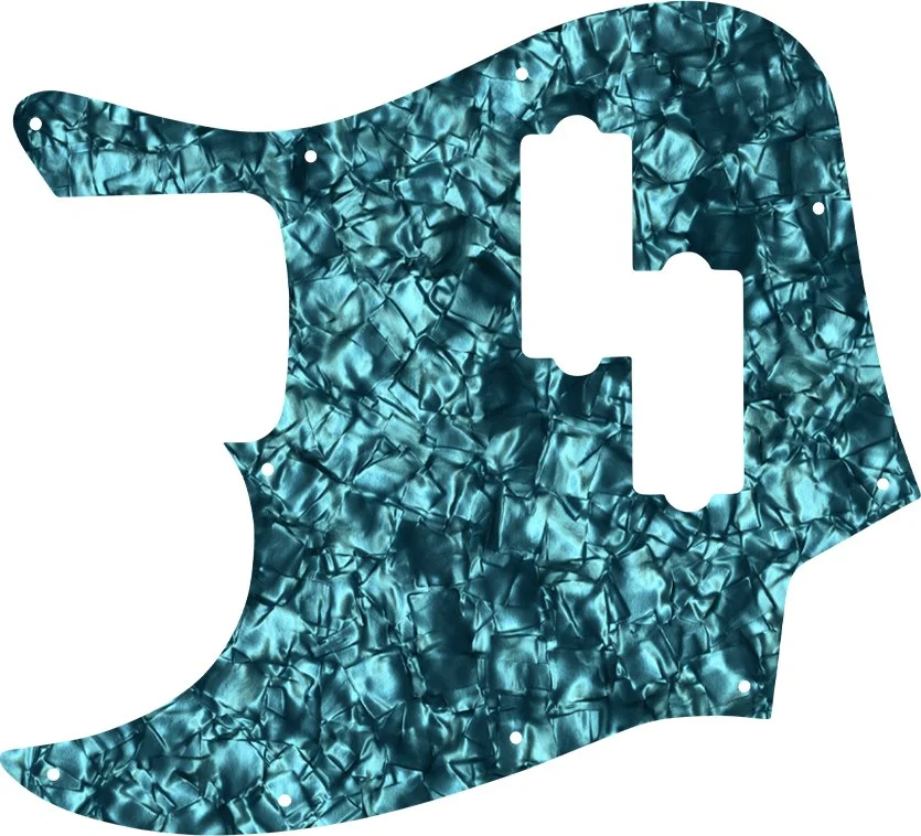 WD Custom Pickguard For Left Hand Fender Blacktop Jazz Bass - Picture 39 of 97