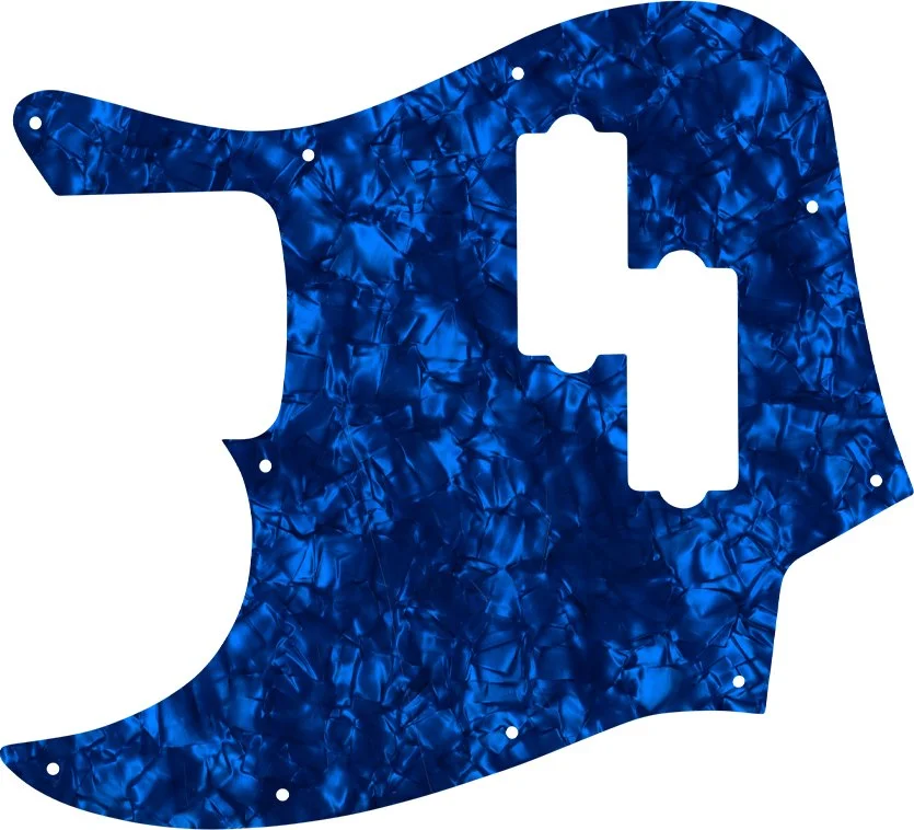 WD Custom Pickguard For Left Hand Fender Blacktop Jazz Bass - Picture 42 of 97