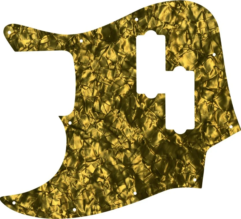 WD Custom Pickguard For Left Hand Fender Blacktop Jazz Bass - Picture 44 of 97