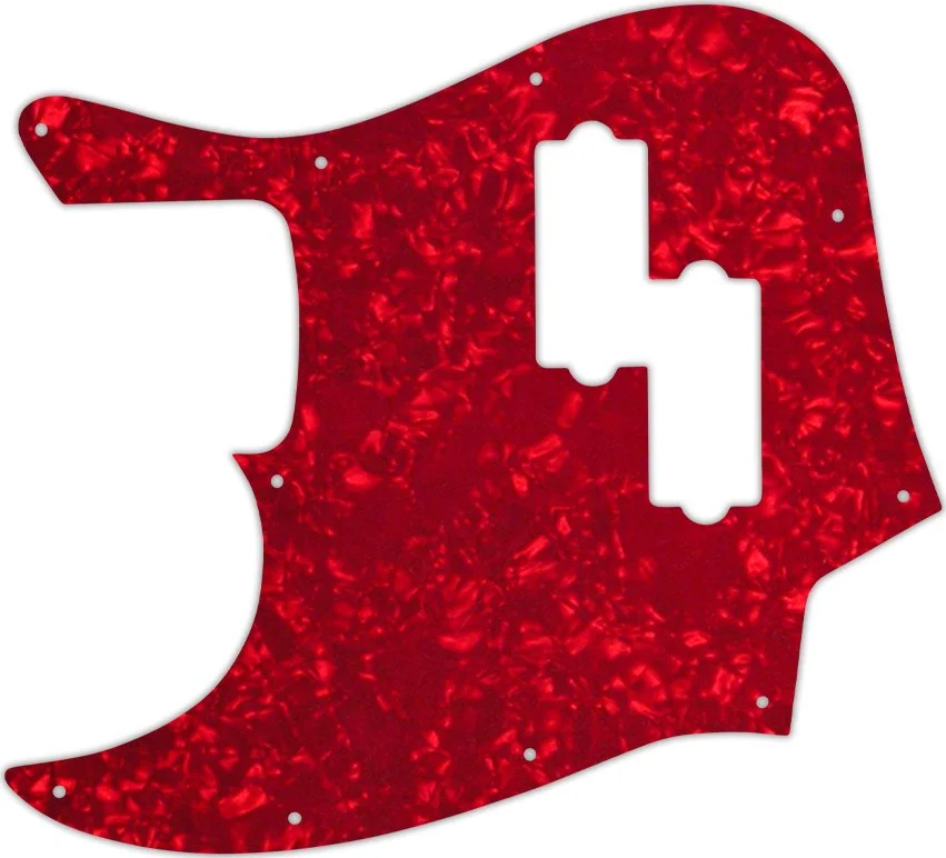 WD Custom Pickguard For Left Hand Fender Blacktop Jazz Bass - Picture 48 of 97