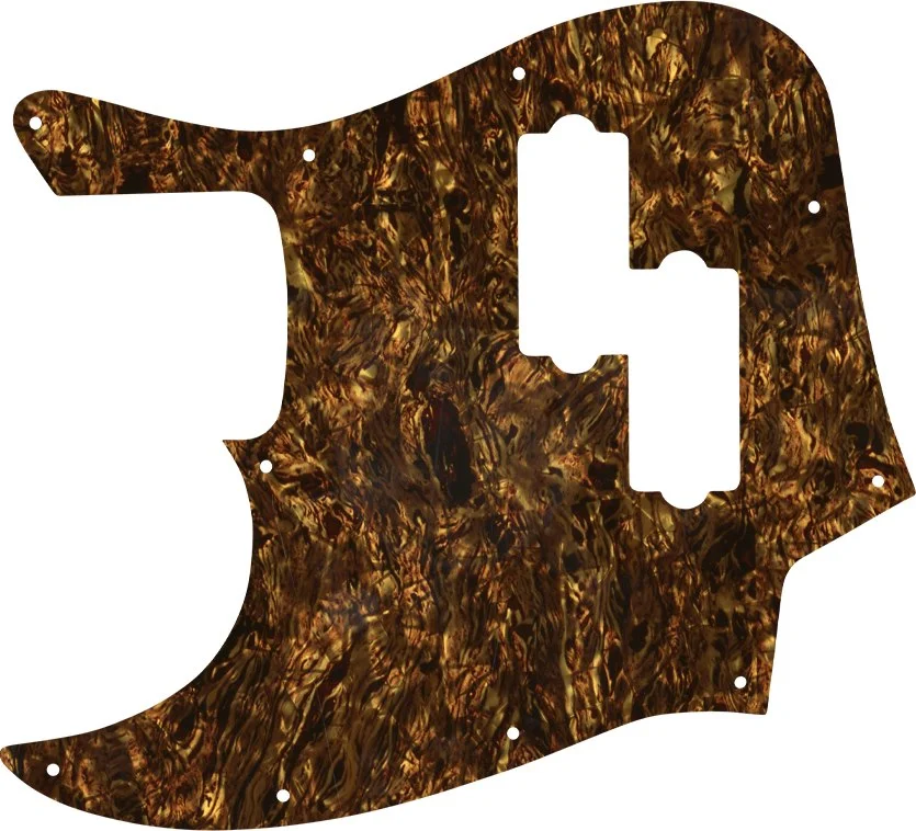 WD Custom Pickguard For Left Hand Fender Blacktop Jazz Bass - Picture 49 of 97