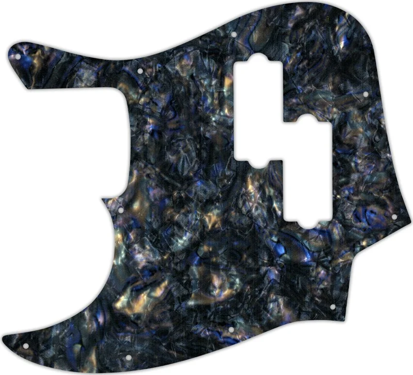 WD Custom Pickguard For Left Hand Fender Blacktop Jazz Bass - Picture 56 of 97