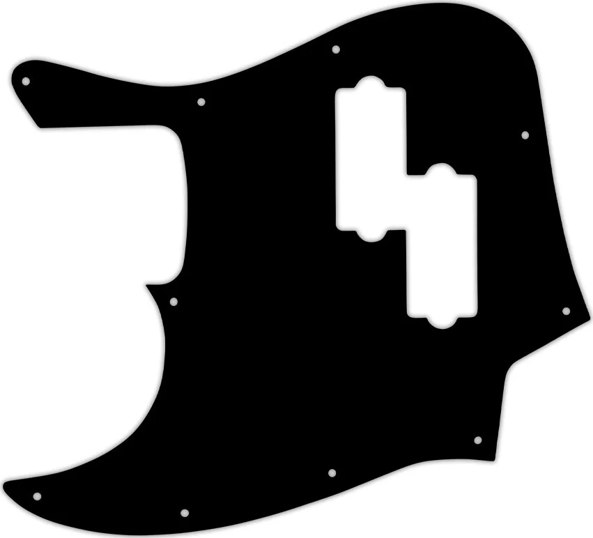 WD Custom Pickguard For Left Hand Fender Blacktop Jazz Bass - Picture 57 of 97